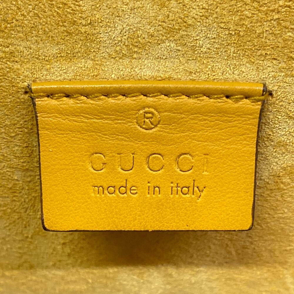 Gucci Dionysus,GG Plus GG Supreme Shoulder Bag 400249 Dark Brown Beige Yellow - Picture 8 of 15